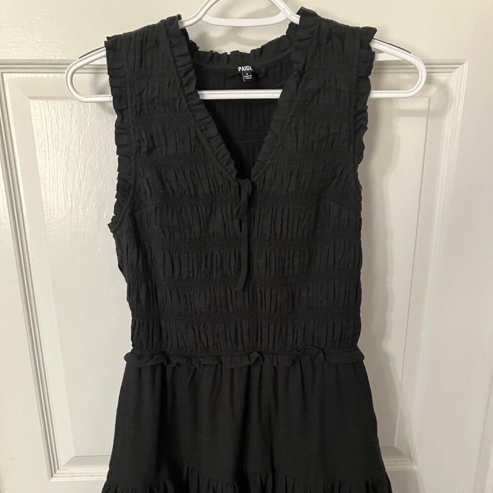 Paige black dress size small